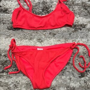 Red Bikini Set